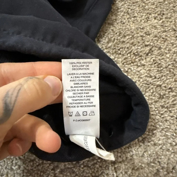 Calloway Pullover 1/4 Zip Sweater Mens‎ L Black All Weather Series Windbreaker - Picture 10 of 12